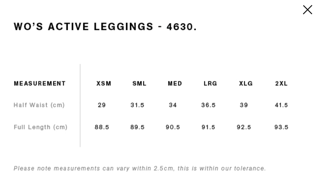 GLITZ Full Length Leggings
