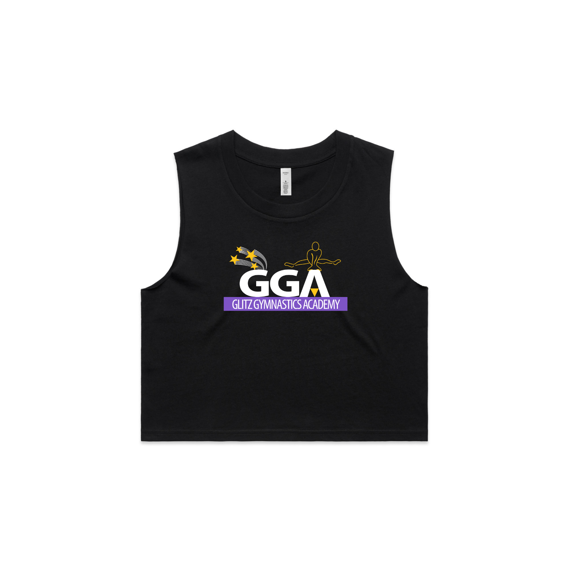 GLITZ Womens crop tank